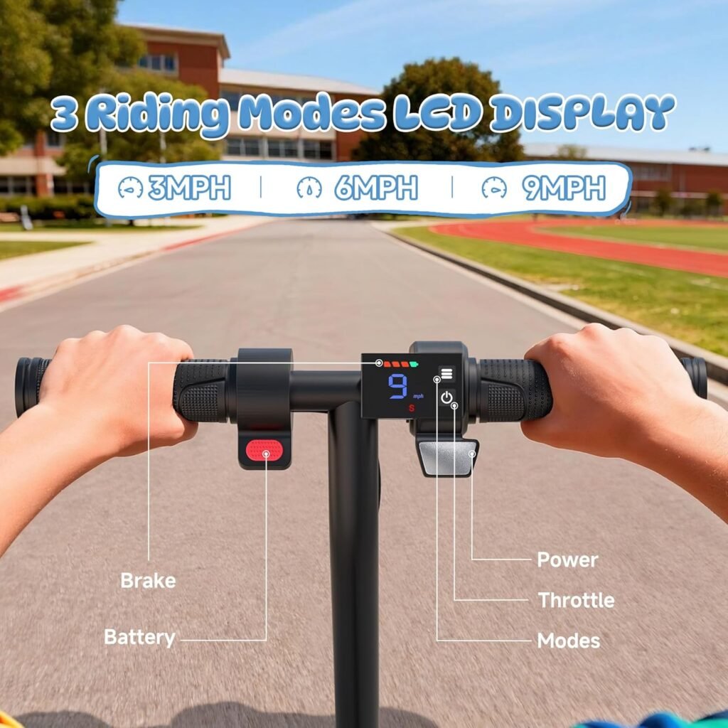 Aovowheel electric scooter Beginner-friendly speed modes for safe learning