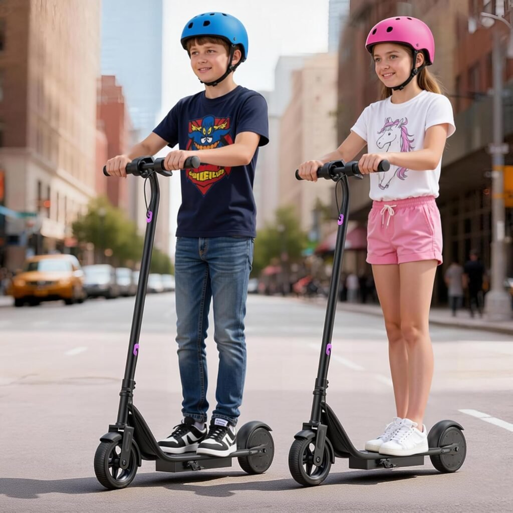 Aovowheel electric scooter for kids