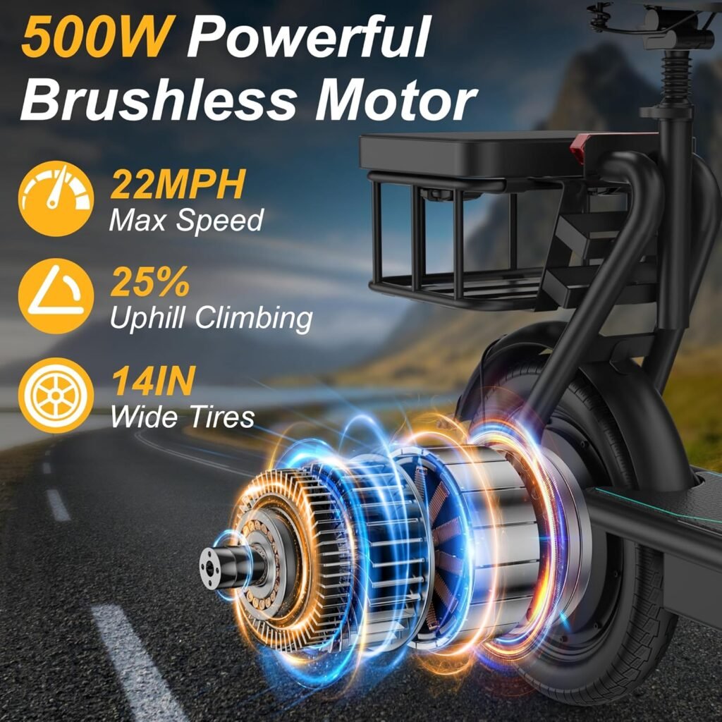 Aovowheel Y16 electric scooter 500W