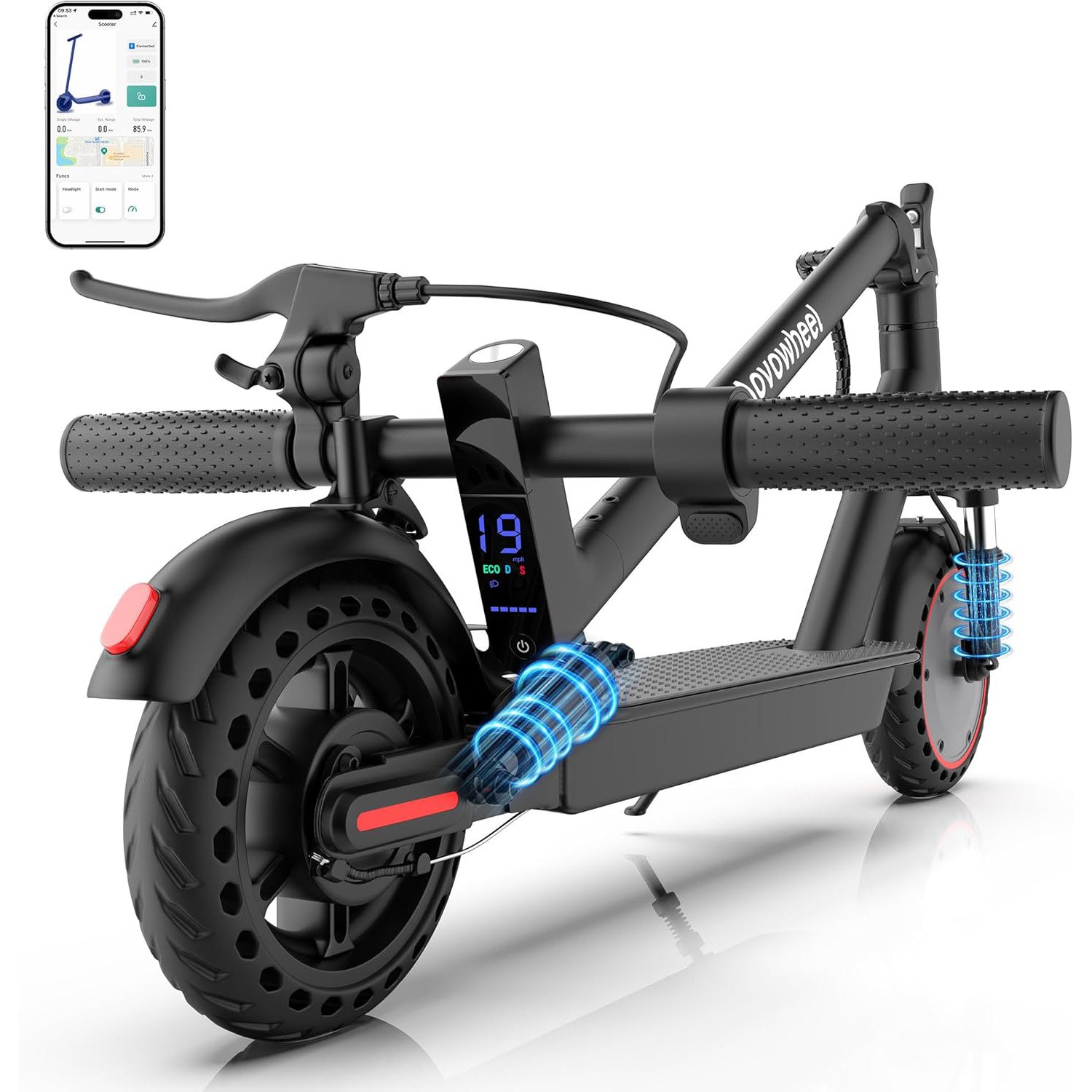 Aovowheel Electric Scooter for Adults, Folding