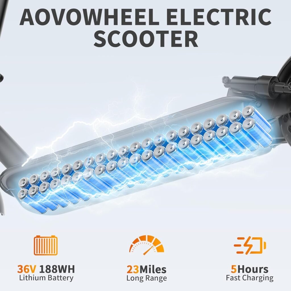 Aovowheel electric scooter battery