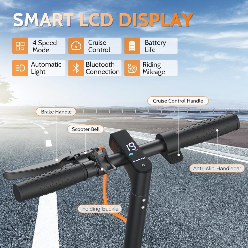 Aovowheel beginner electric scooter with speed modes